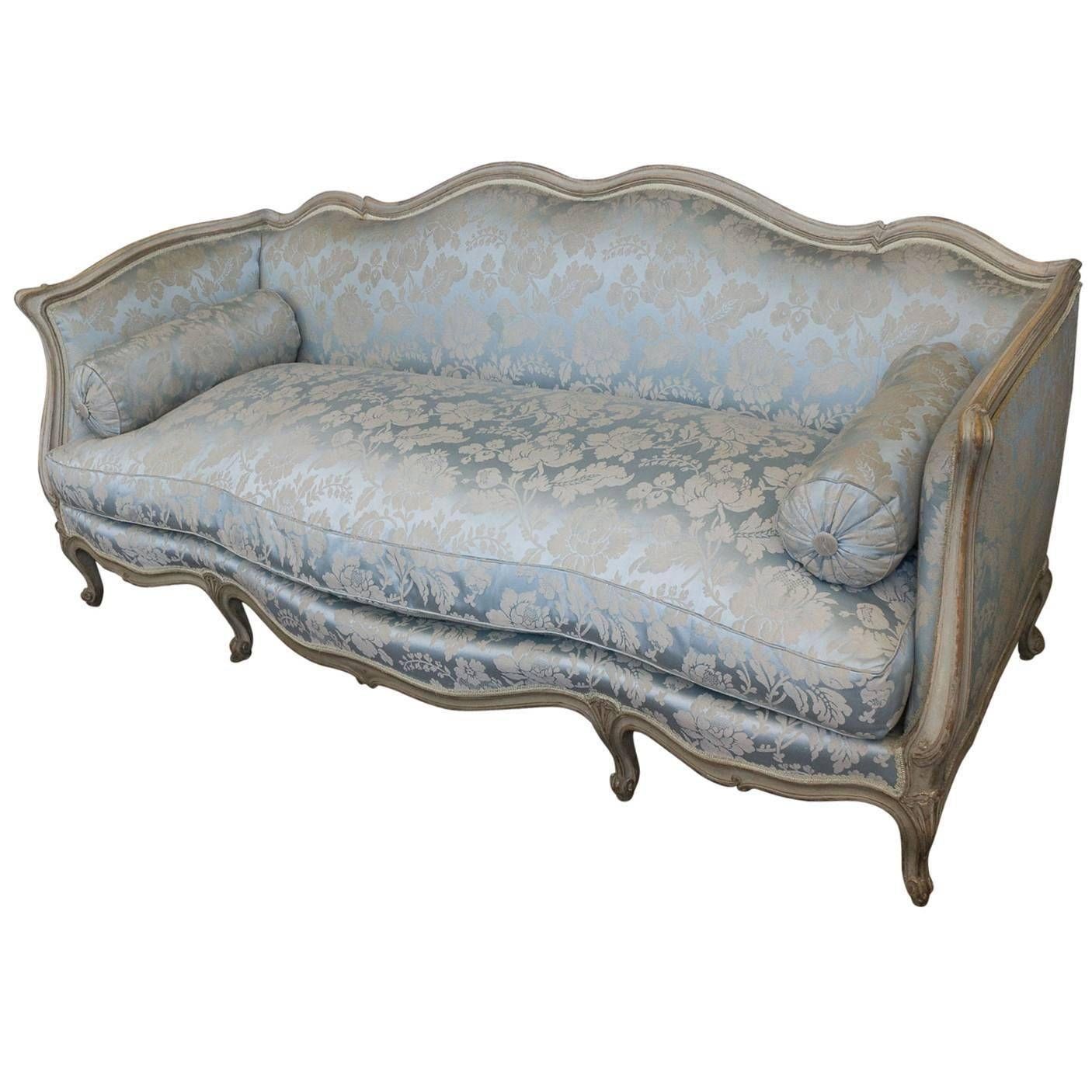 French Louis Xv Style Sofa For Sale At 1stdibs Regarding French Style Sofas (Photo 8 of 25)