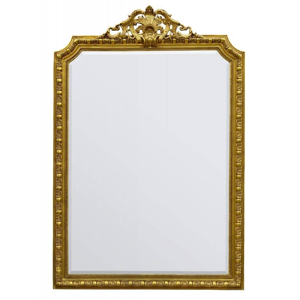 French Rococo Gold Bevelled Mirror – Mirrors, Furniture, Lighting Inside Rococo Gold Mirrors (View 8 of 25)