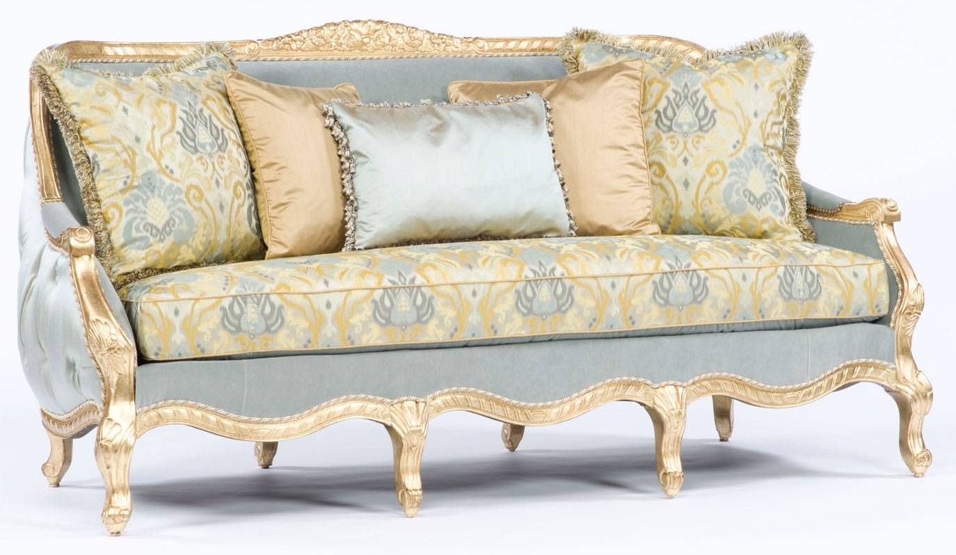 French Style Sofa. Tufted Luxury Furniture. 301 With Regard To French Style Sofas (Photo 1 of 25)
