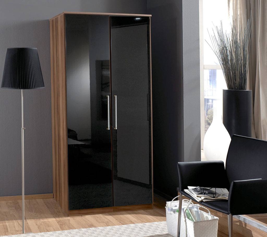 Featured Photo of Top 15 of High Gloss Black Wardrobes