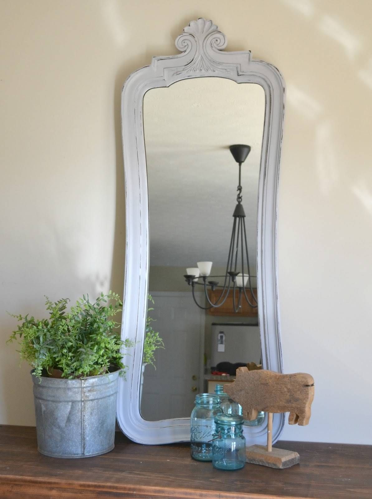 Funky Junk: Mirror Mirror Intended For Antique Full Length Mirrors (Photo 8 of 25)