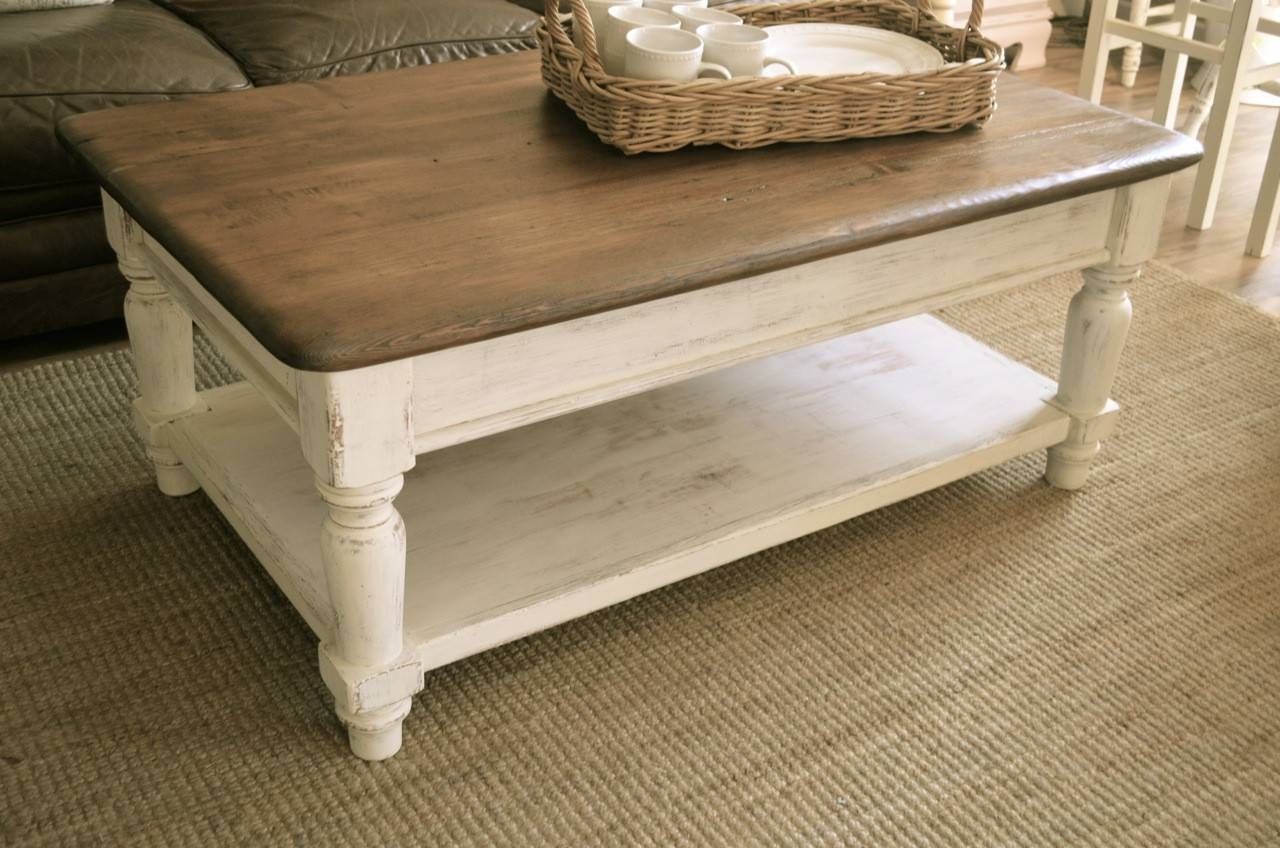Furniture: Add Impact To Your Living Room Design With Farmhouse Throughout Rustic Barnwood Coffee Tables (View 17 of 30)
