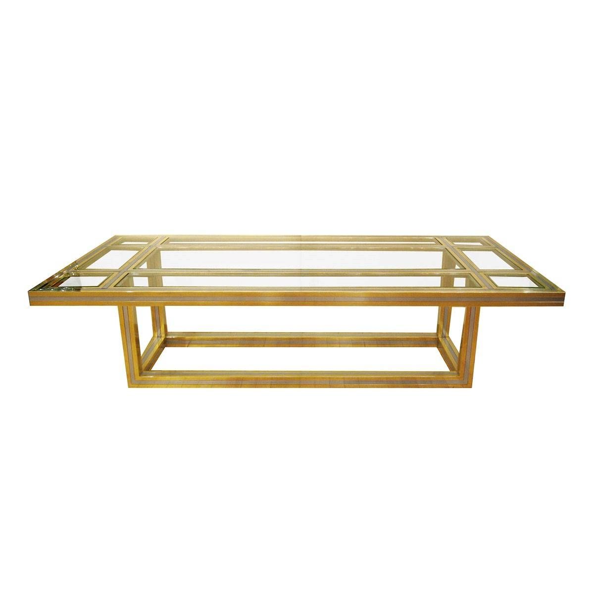 37 Best Antique Brass Glass Coffee Tables 8681