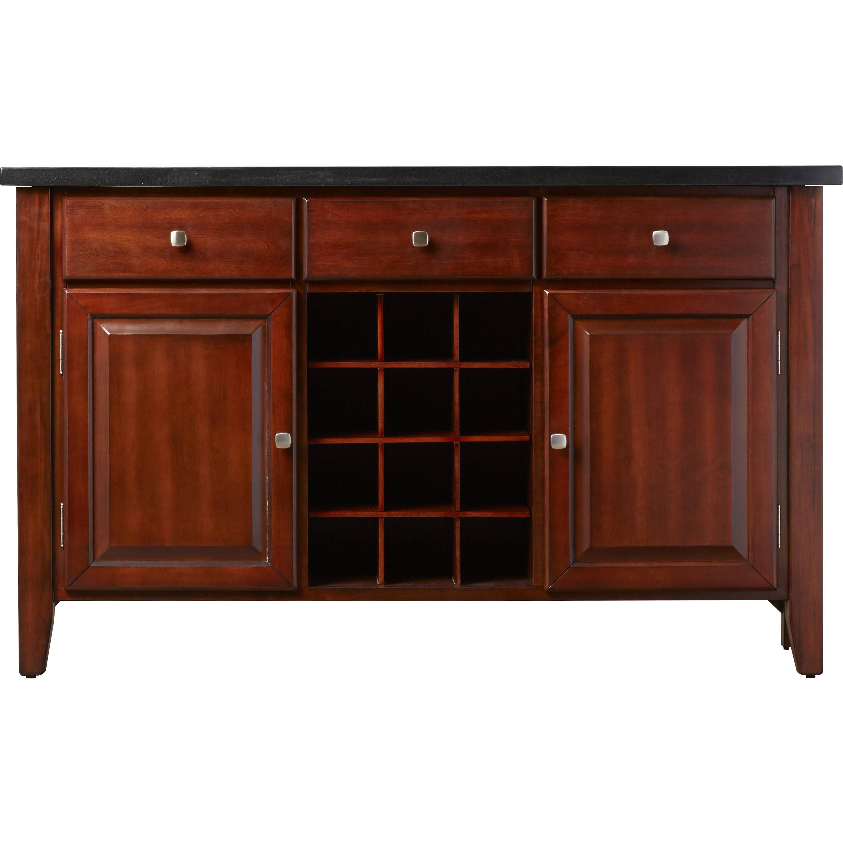 Furniture: Buffets And Sideboards | Mirrored Buffet Cabinet With Narrow Sideboards (Photo 12 of 30)