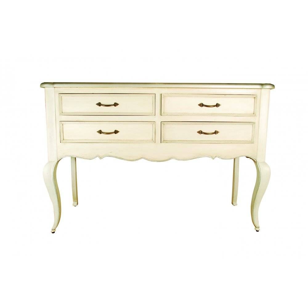 Furniture: Contemporary Version Of Distressed Sideboard Buffet Intended For French Style Sideboards (Photo 8 of 30)