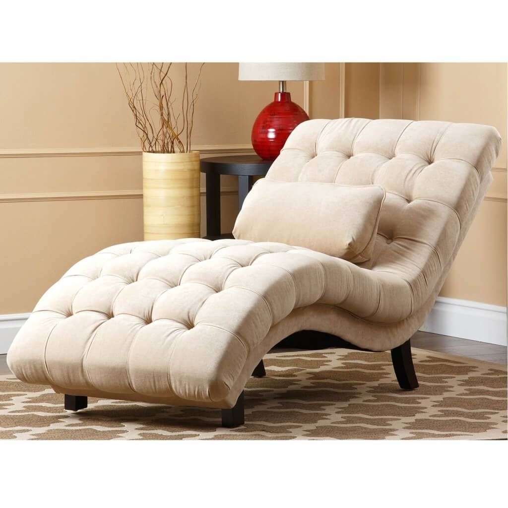 Furniture: Cool Fabric Tufted Chaise Benchabbyson Living Within Leather Bench Sofas (View 16 of 30)