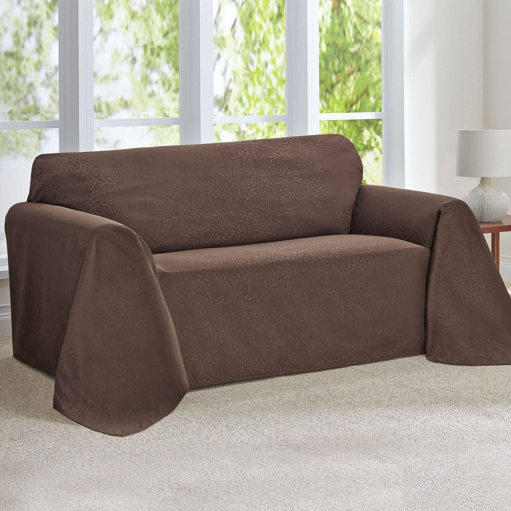Furniture: Couch Covers At Walmart To Make Your Furniture Stylish For Walmart Slipcovers For Sofas (Photo 11 of 30)