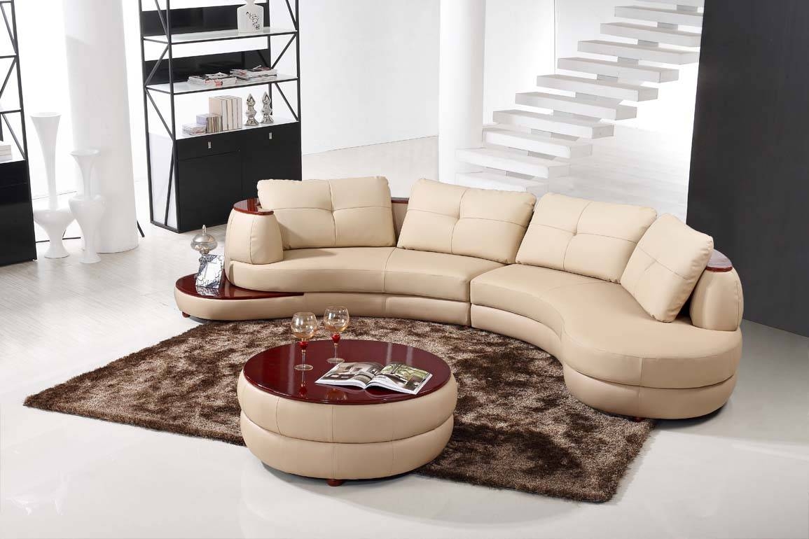 Featured Photo of 2024 Latest Round Sectional Sofa