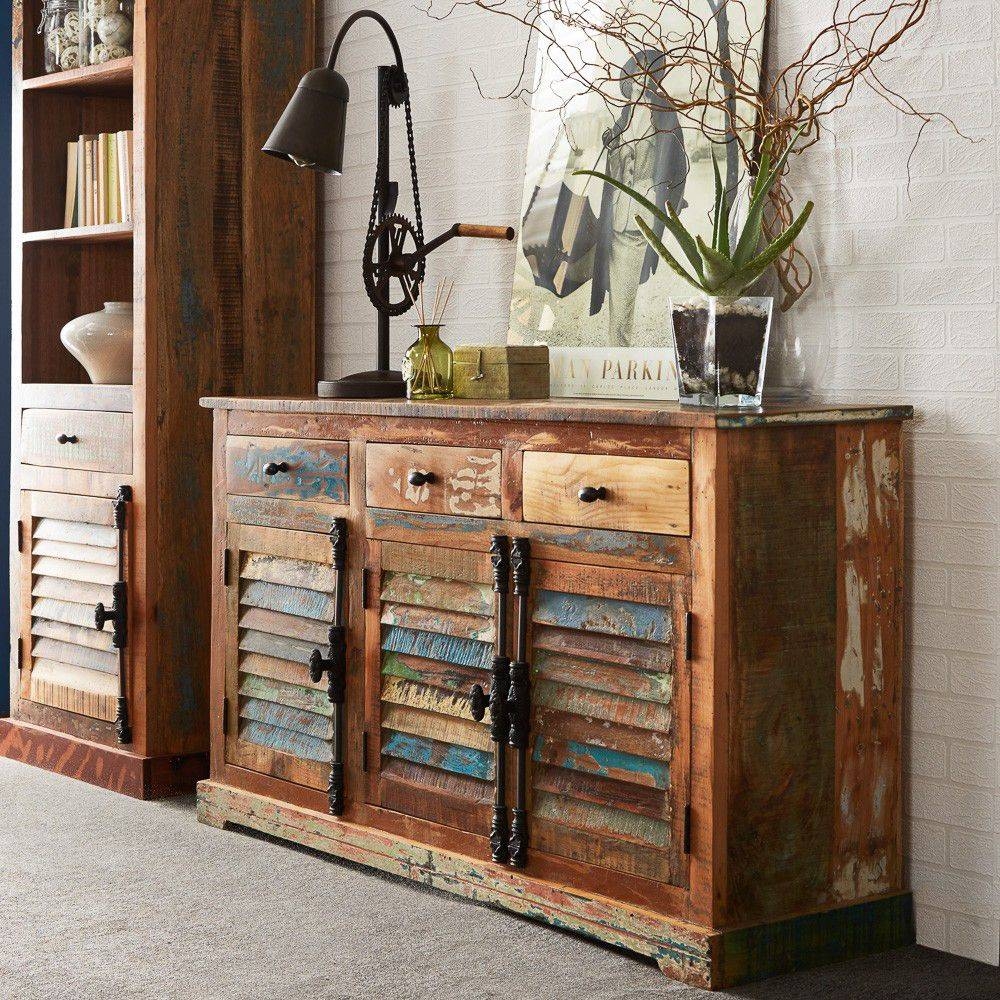 Featured Photo of 30 Inspirations Distressed Wood Sideboards