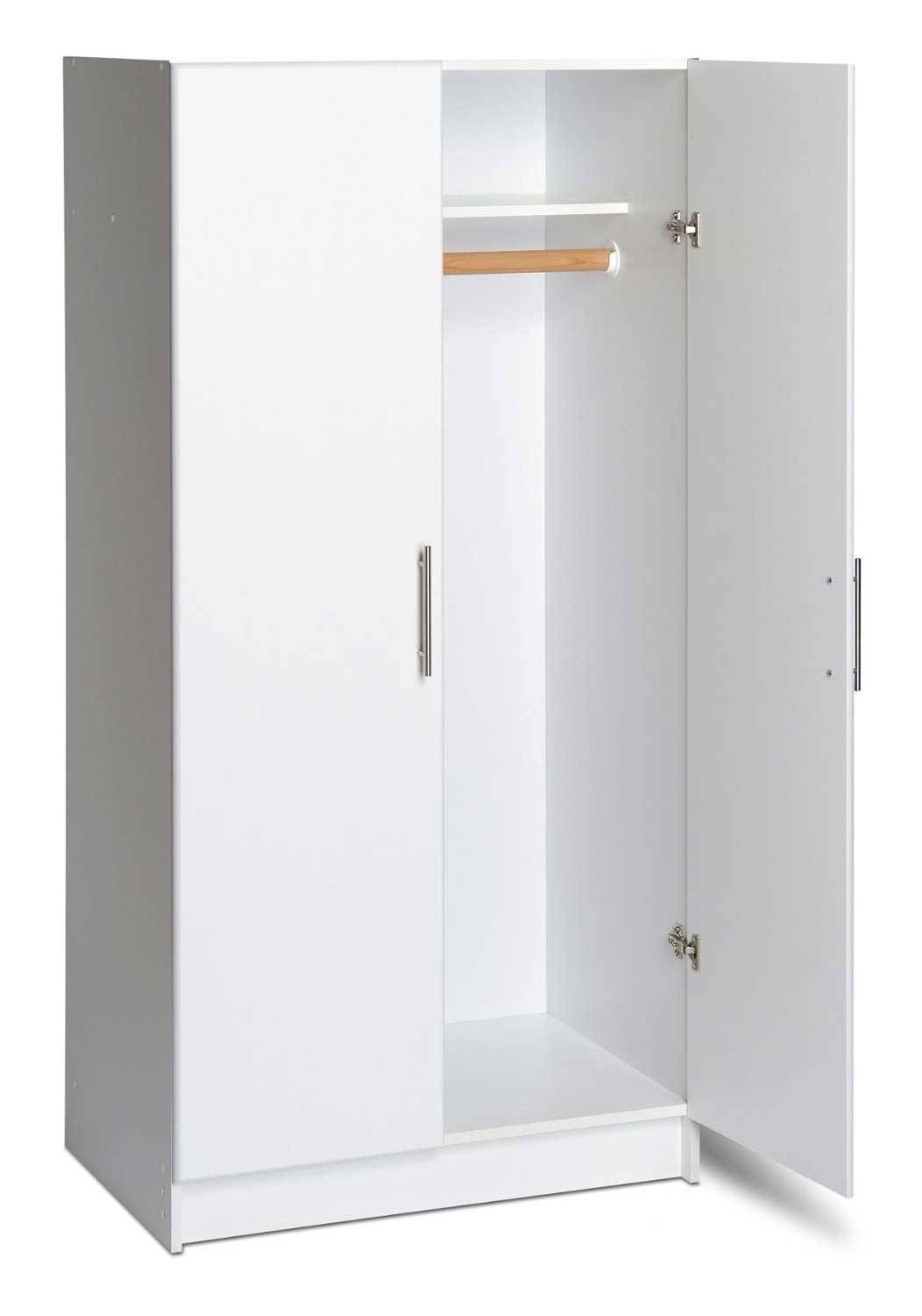 Furniture: Fancy Wardrobe Armoire For Wardrobe Organizer Idea Intended For White Cheap Wardrobes (Photo 1 of 15)