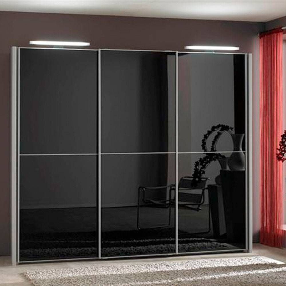 Furniture For Modern Living – Furniture For Modern Living With Regard To Black Glass Wardrobes (View 1 of 15)