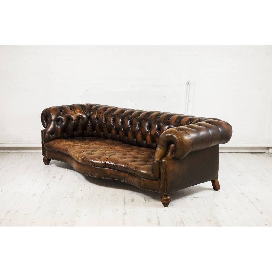 Furniture: Have A Luxury Living Room With The Elegant Chesterfield Intended For Vintage Chesterfield Sofas (View 13 of 30)