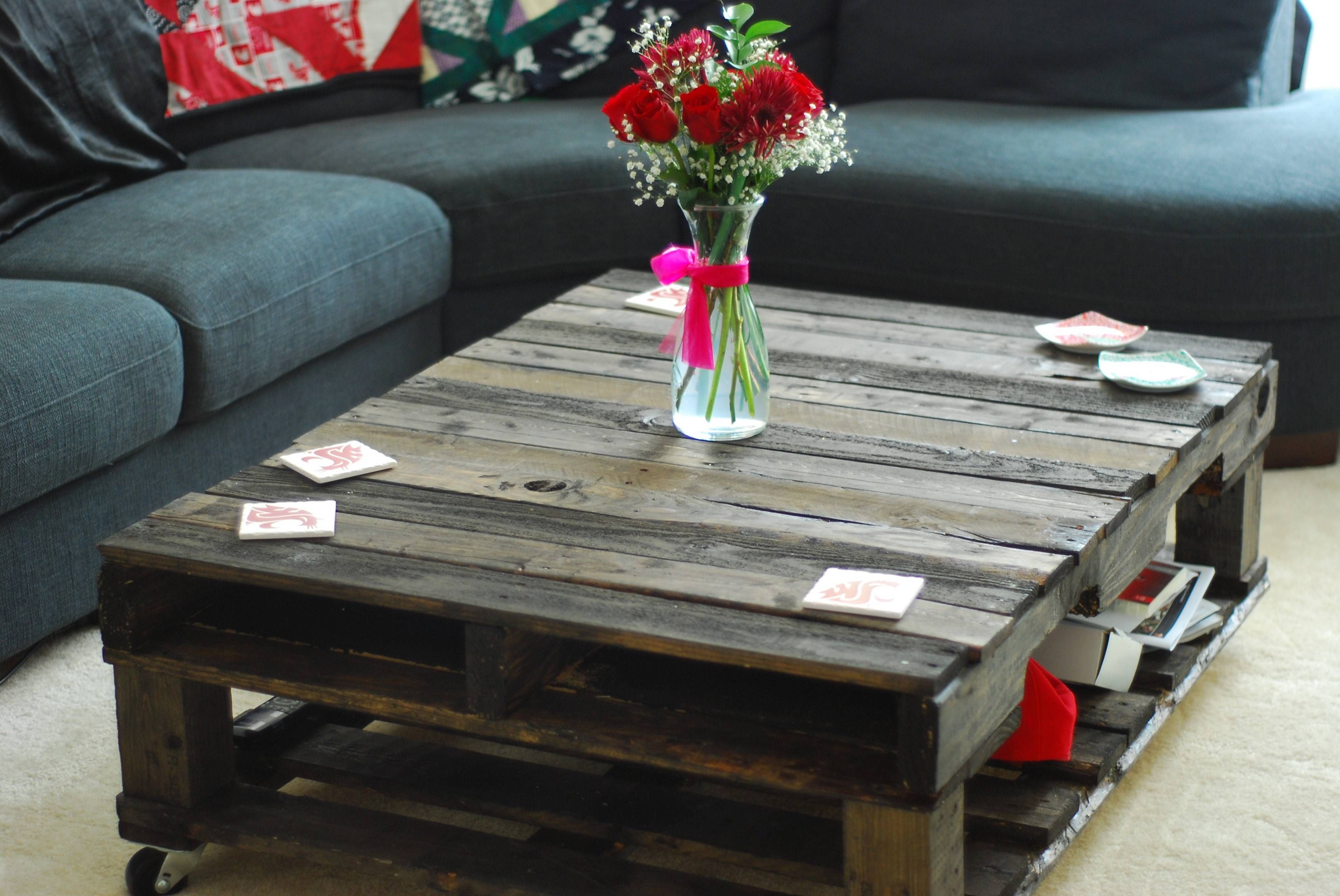 Furniture: Homemade Coffee Tables | Homemade Coffee Table With Gray Wood Coffee Tables (Photo 26 of 30)