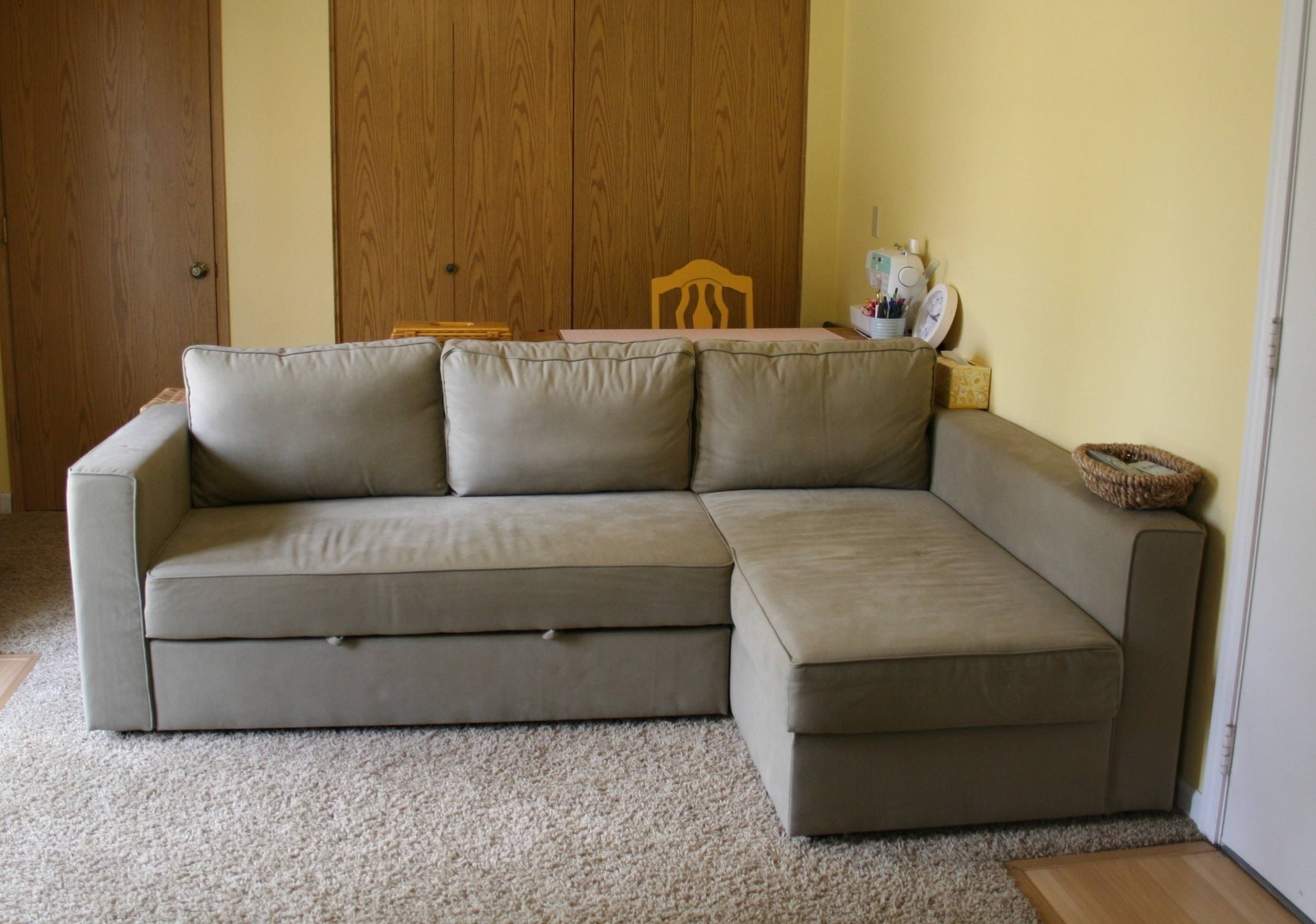 take apart ikea sofa bed