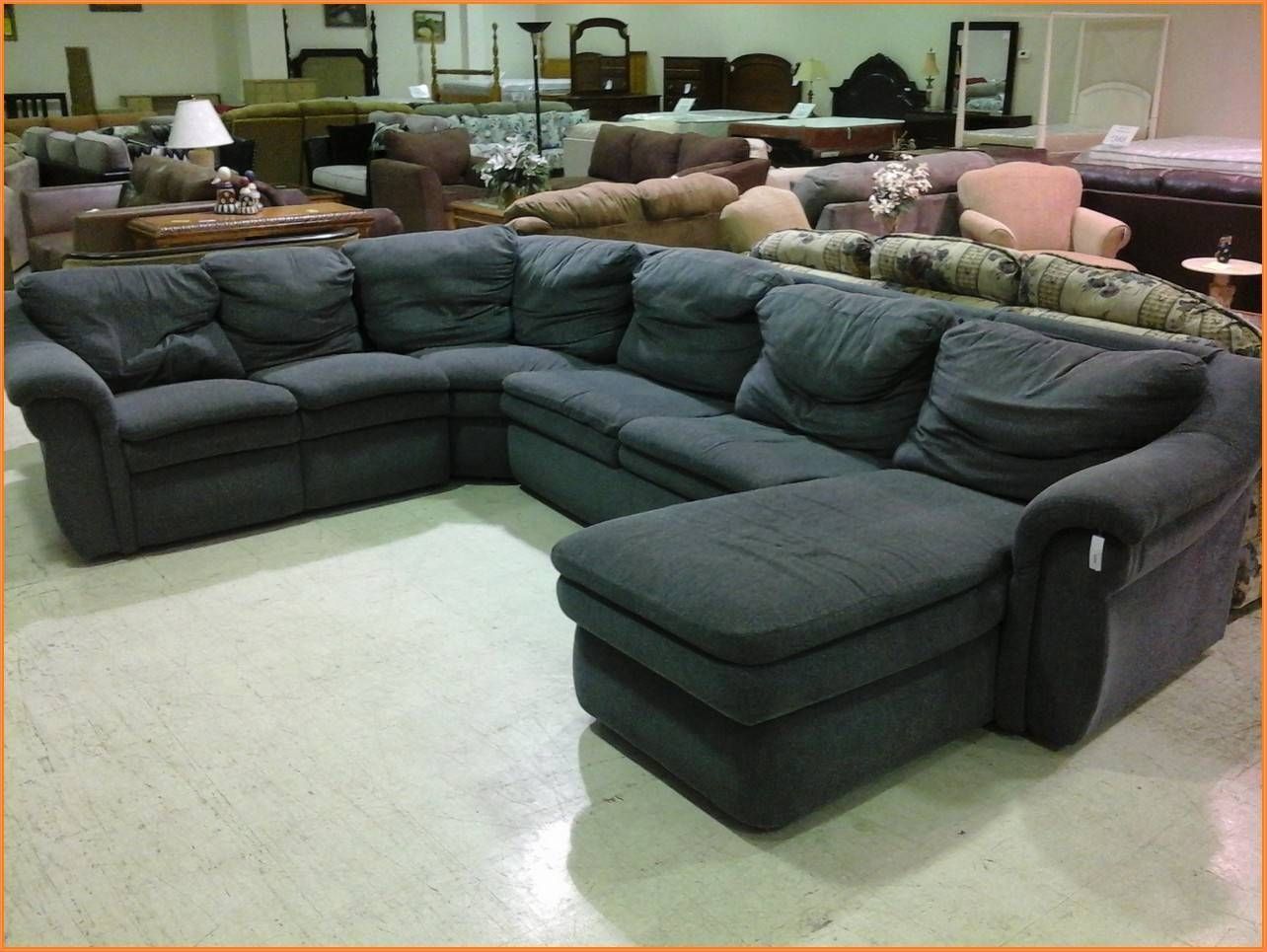 Furniture: Lazyboy Sectional With Cool Various Designs And Colors Within Large Comfortable Sectional Sofas (Photo 24 of 25)