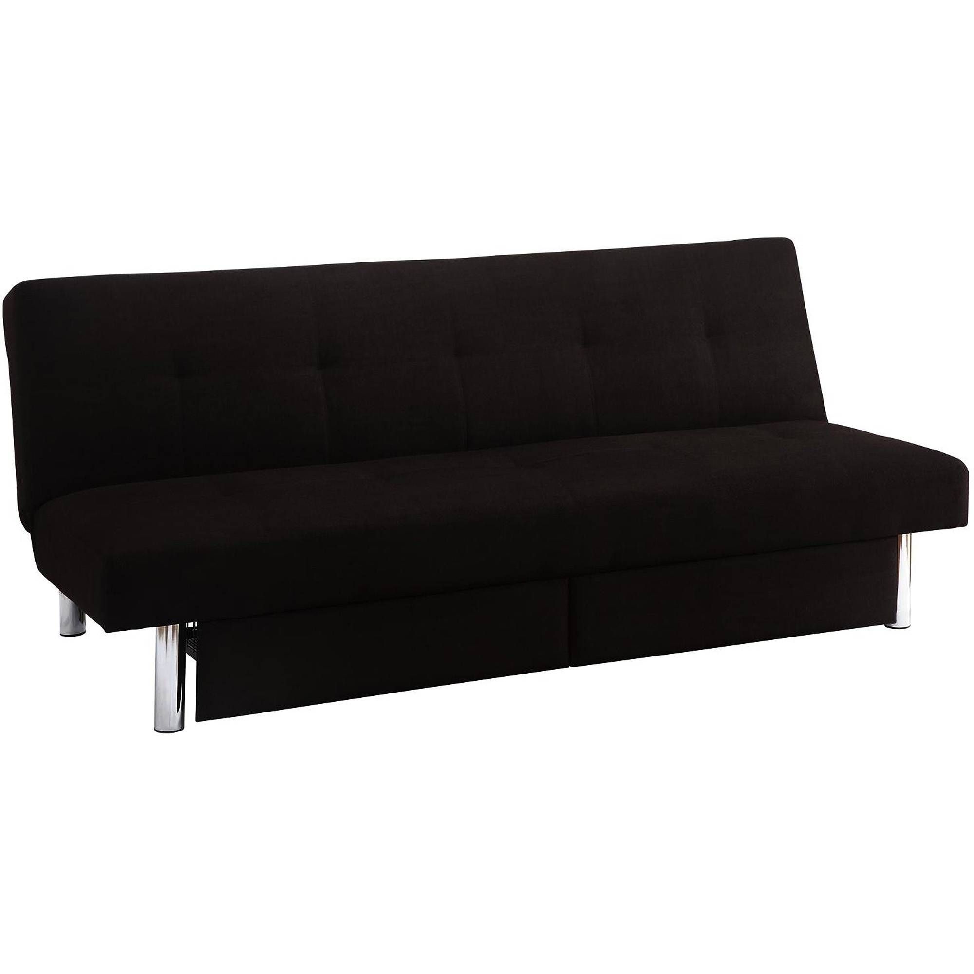 Furniture: Leather Futon Walmart With Modern Look And Stylish With Big Lots Sofa Bed (View 27 of 30)