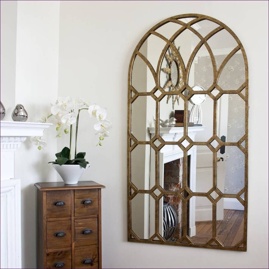 Furniture : Long Dressing Mirror Arched Window Mirror Large Tall Inside Large Arched Mirrors (Photo 21 of 25)
