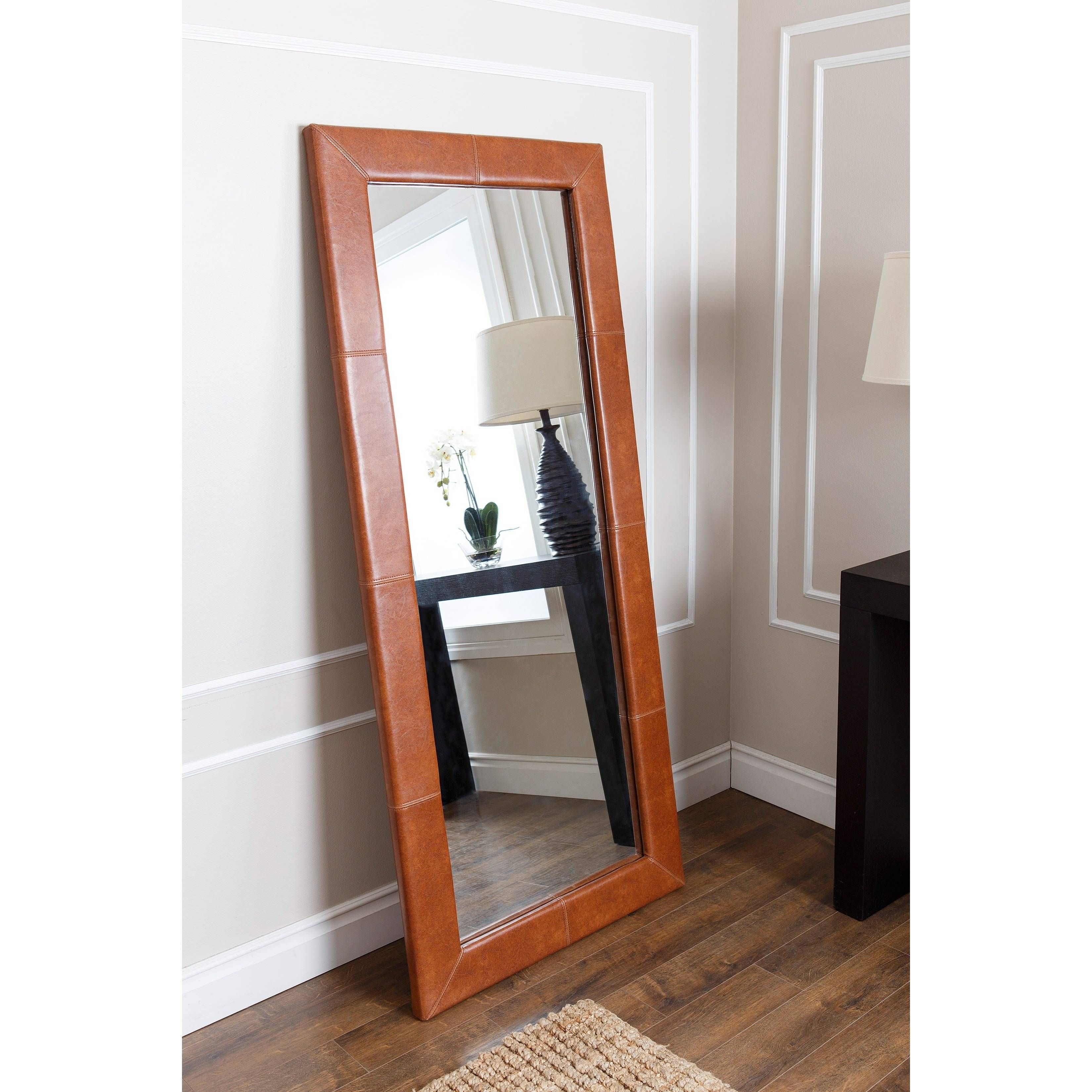 Furniture: Luxury Leaner Mirror For Home Accessories Ideas — Mtyp Intended For Large Pewter Mirrors (View 20 of 25)