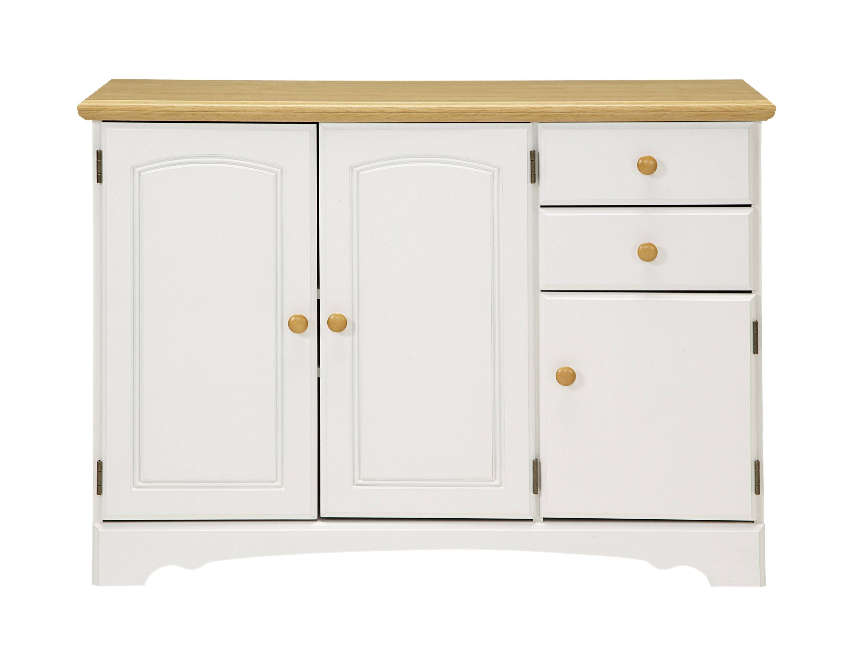 Furniture: Narrow Buffet Table | Sideboards And Buffets Vintage With White Wooden Sideboards (Photo 22 of 30)