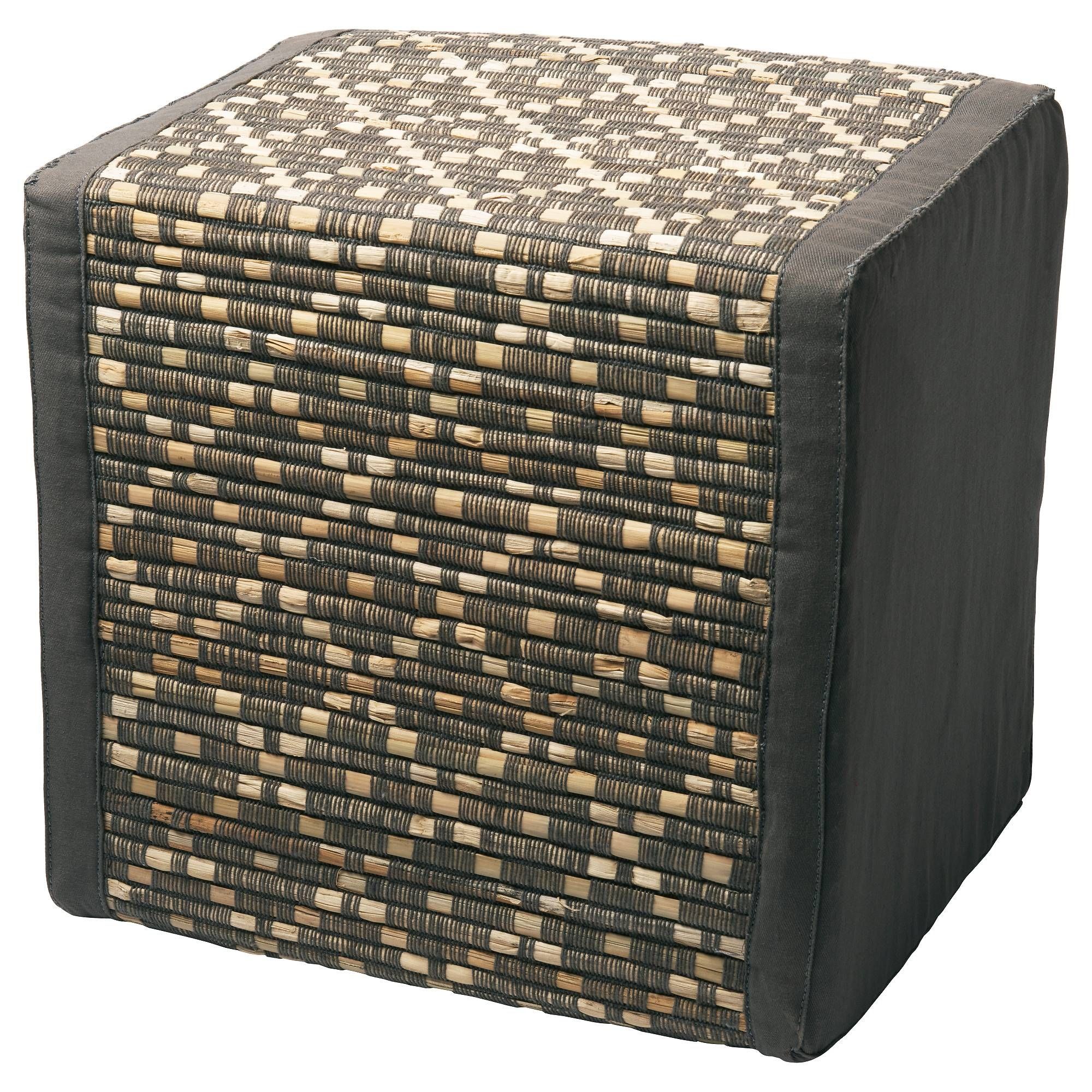 Furniture: Pouf Ottoman Ikea To Match Your Favorite Sofa Or In Fabric Footstools (View 15 of 30)