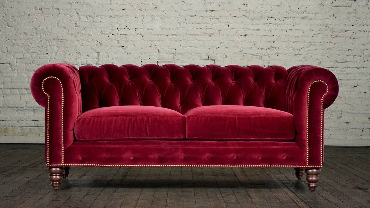 Furniture: Sectional Couch With Chaise | Potterybarn Sectional For Velvet Sofas Sectionals (Photo 1 of 25)