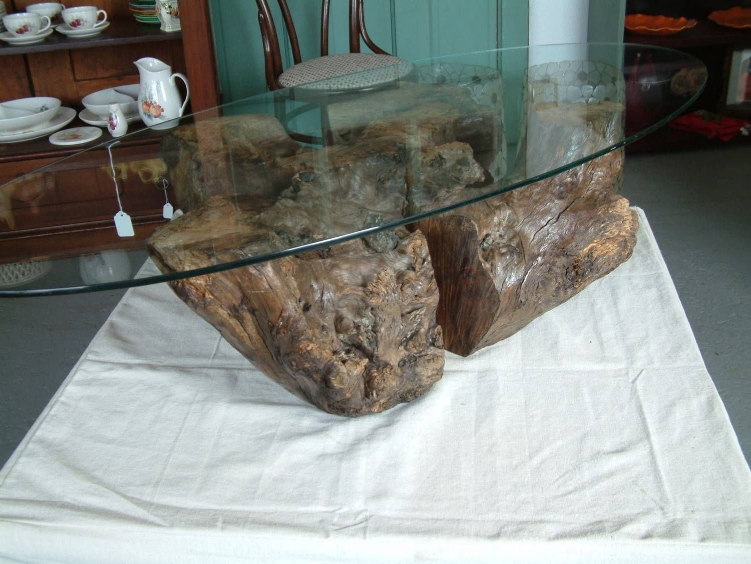 Furniture. Wonderful Tree Root Coffee Table Ideas: Round Unusual Within Unusual Glass Coffee Tables (Photo 26 of 30)