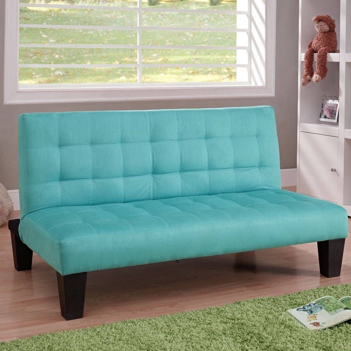 Futon Sofa Bed Couch Lounge Convertible Chair Kids Bedroom Dorm Inside Sofa Lounger Beds (Photo 29 of 30)