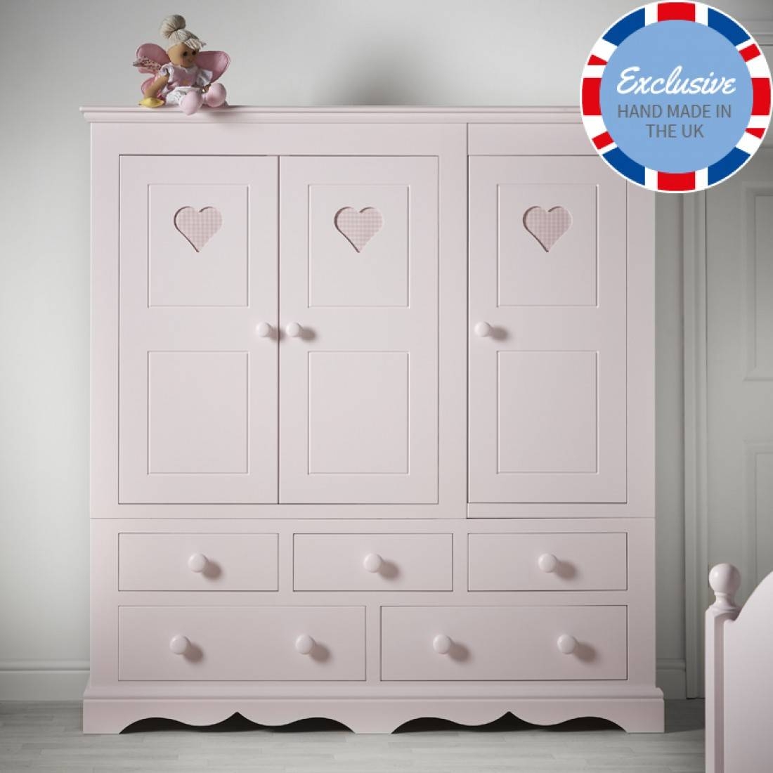 Girls Wardrobes | Girls Bedroom Furniture | Little Lucy Willow Inside Girls Wardrobes (Photo 1 of 15)