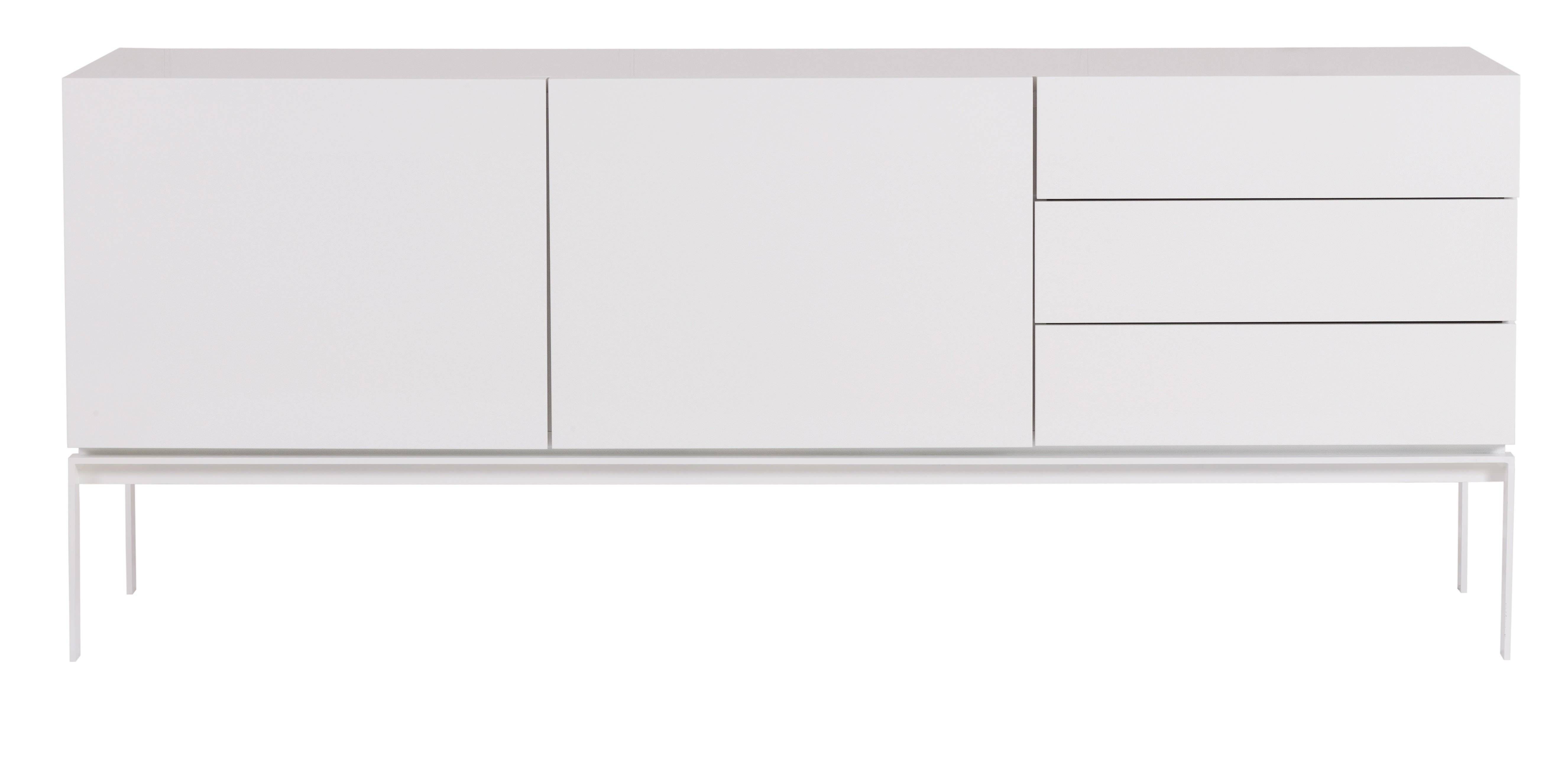 Glare Sideboard + Legs In High Gloss White + Lacquered White With White Gloss Sideboards (View 24 of 30)
