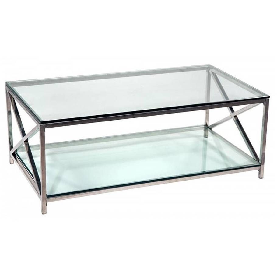 Glass And Chrome Coffee Table Good Modern Coffee Table On Wood With Wood Chrome Coffee Tables (Photo 30 of 30)