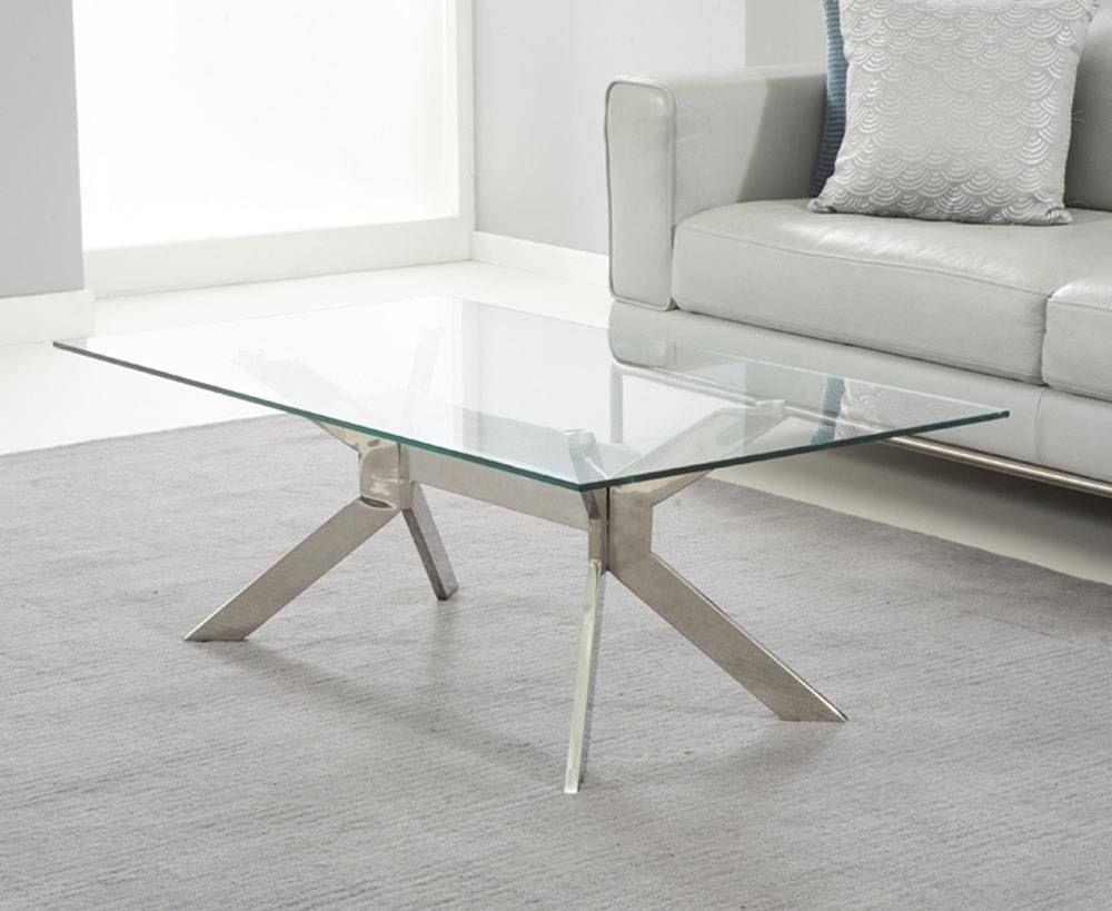 Glass And Metal Coffee Table Round Gl Metal Coffee Table – Jericho Throughout Glass Coffee Tables (View 11 of 24)