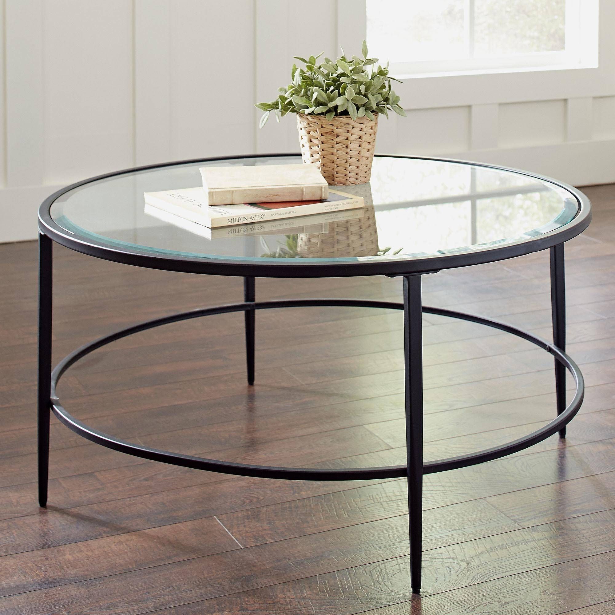 Glass Circle Coffee Table | Coffee Table Design Ideas For Glass Circle Coffee Tables (View 9 of 30)