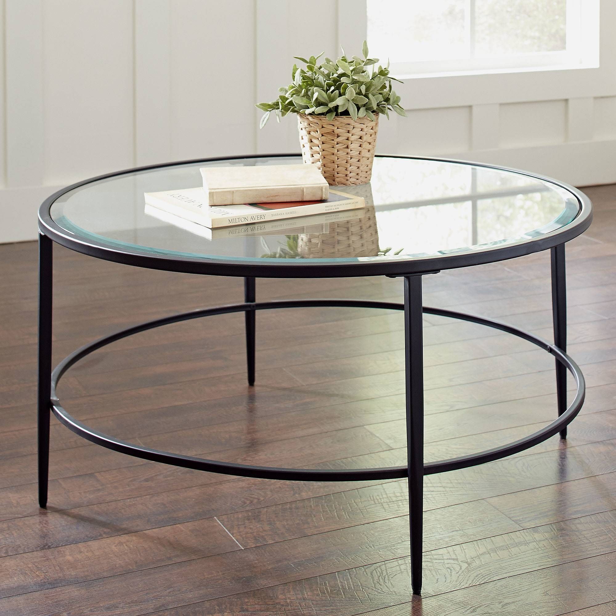 Featured Photo of 2024 Popular Glass Circular Coffee Tables