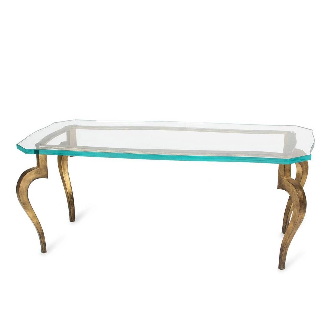 Glass Coffee Table With Bronze Legs Courtagerivegauche – Jericho Regarding Bronze And Glass Coffee Tables (Photo 11 of 30)