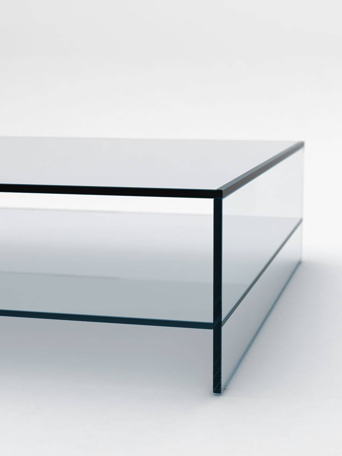 Glass Coffee Table With Shelf – Coffee Tables Made To Order (View 1 of 30)