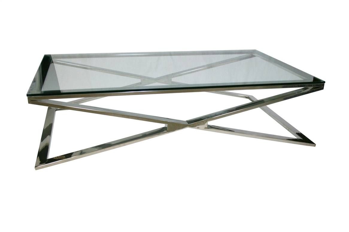 Glass Coffee Tables Intended For Metal And Glass Coffee Tables (View 24 of 30)