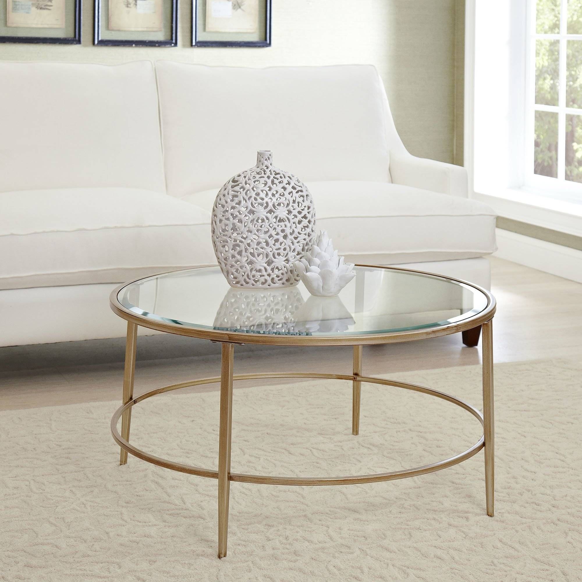 Glass Round Coffee Table Great Lift Top Coffee Table On Acrylic With Glass Circle Coffee Tables (View 27 of 30)