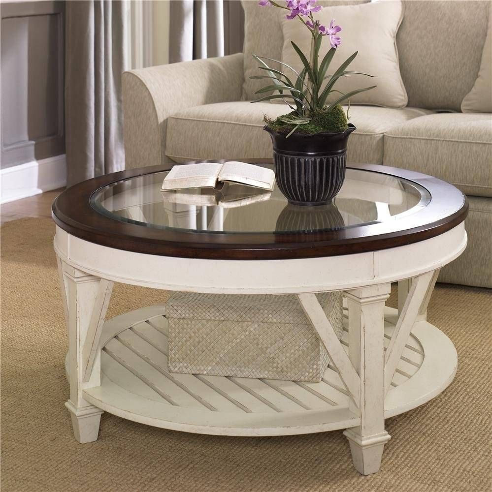 Glass Round Coffee Table Ikea — Coffee Table's Zone : Round Coffee With Regard To Glass Circle Coffee Tables (View 12 of 30)