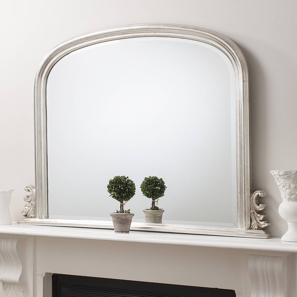 Grace Overmantle Mirror From £249 – Luxury Overmantle Mirrors Inside Overmantel Mirrors (Photo 1 of 25)