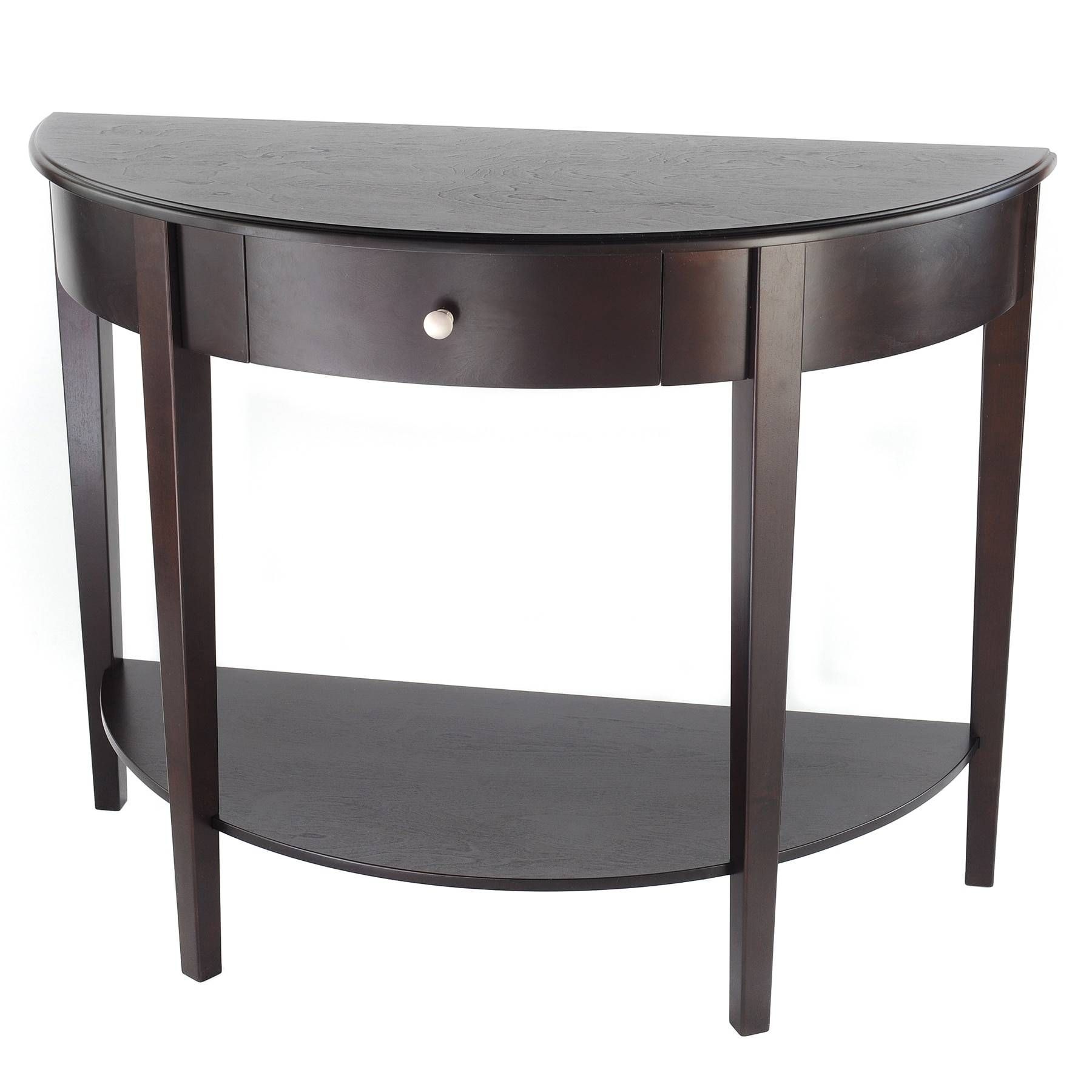 Great Half Circle Accent Table With Living Room Awesome Half Moon Regarding Half Circle Coffee Tables (View 1 of 30)