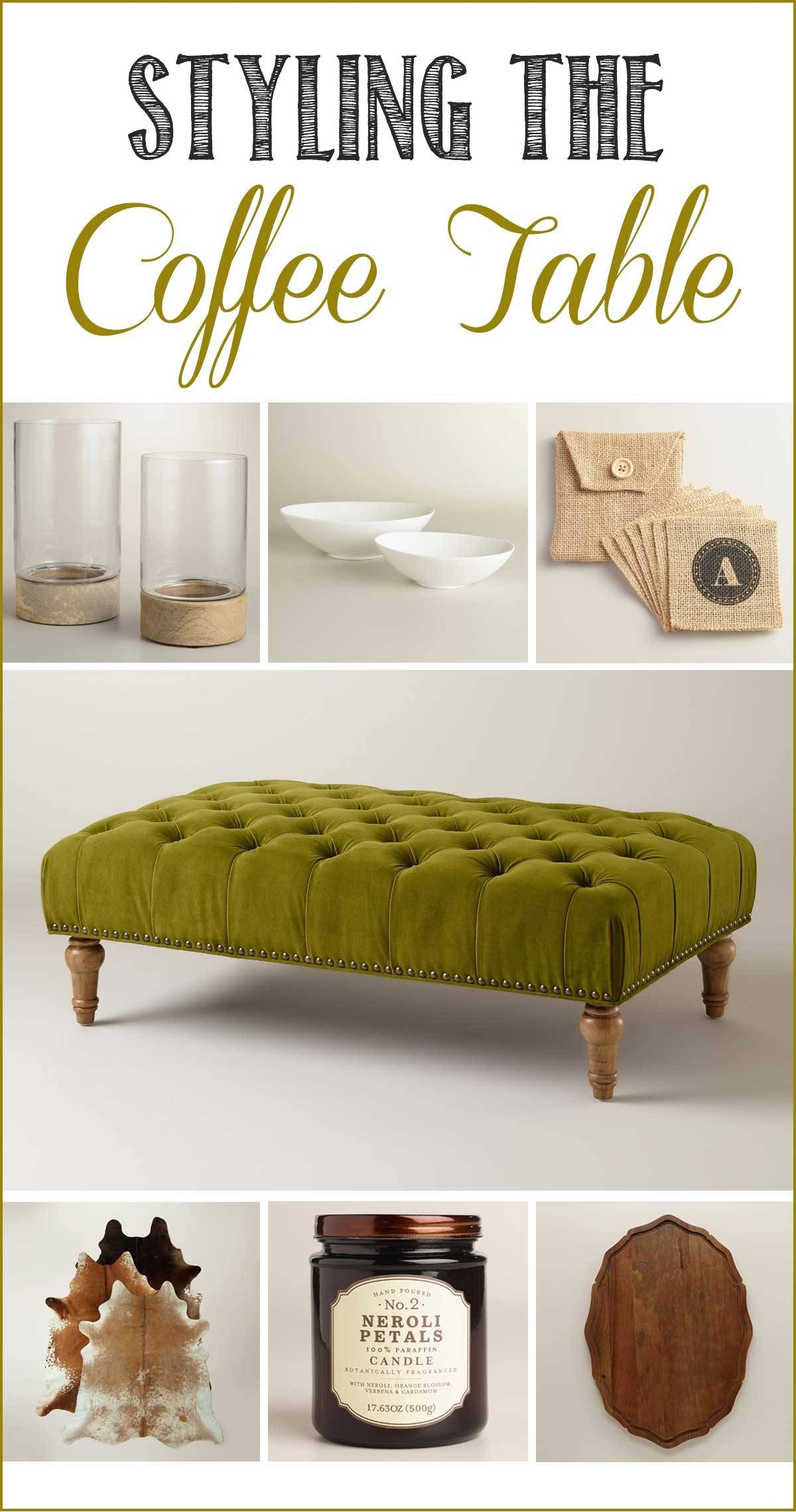 Featured Photo of 30 Best Ideas Green Ottoman Coffee Tables