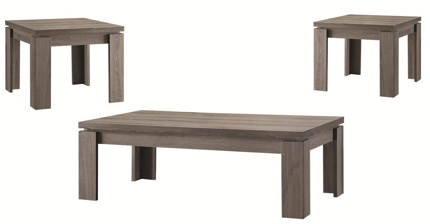 Grey Wood Coffee Table Set – Steal A Sofa Furniture Outlet Los With Gray Wood Coffee Tables (View 13 of 30)