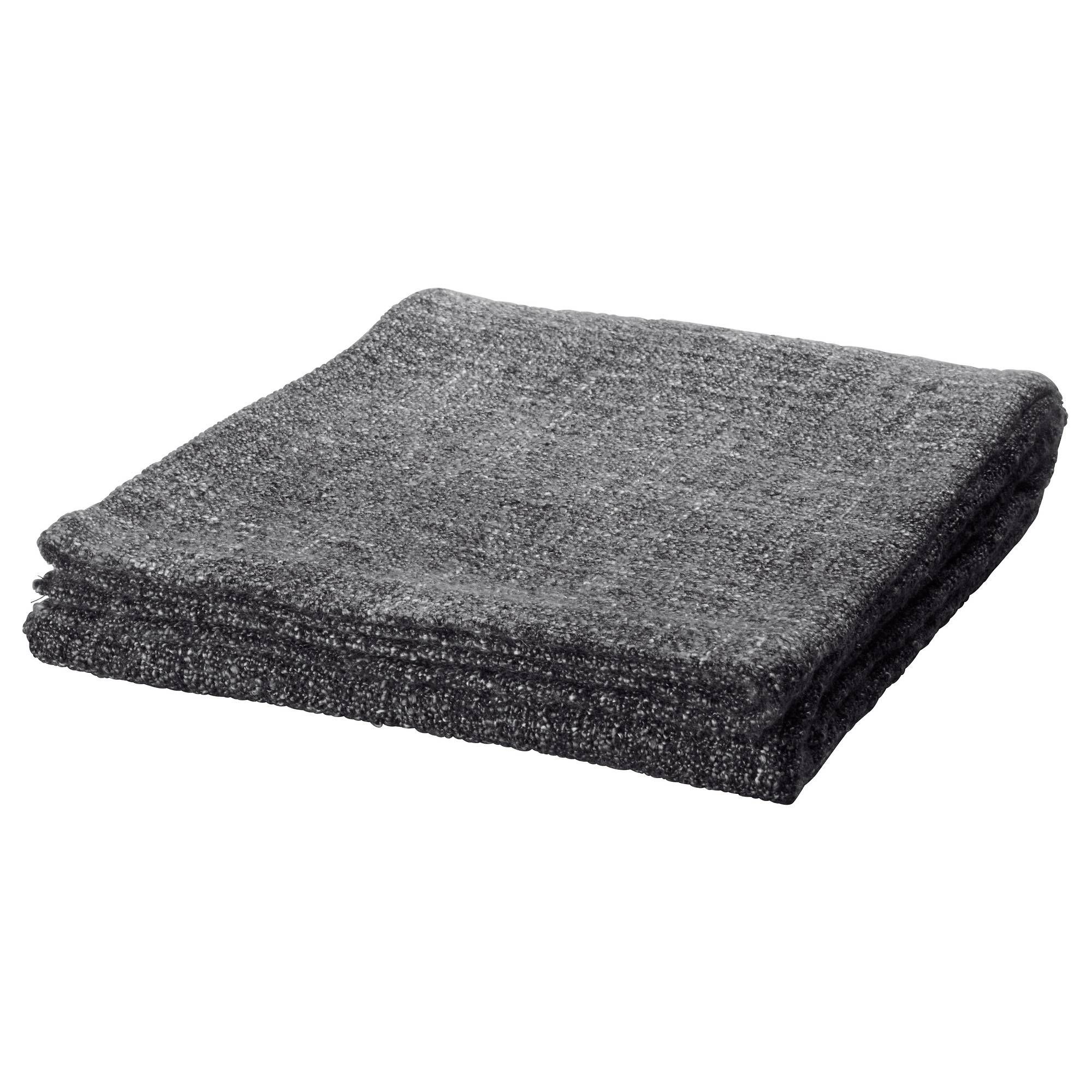 Gurli Throw Grey/black 120x180 Cm – Ikea Regarding Grey Throws For Sofas (View 3 of 30)