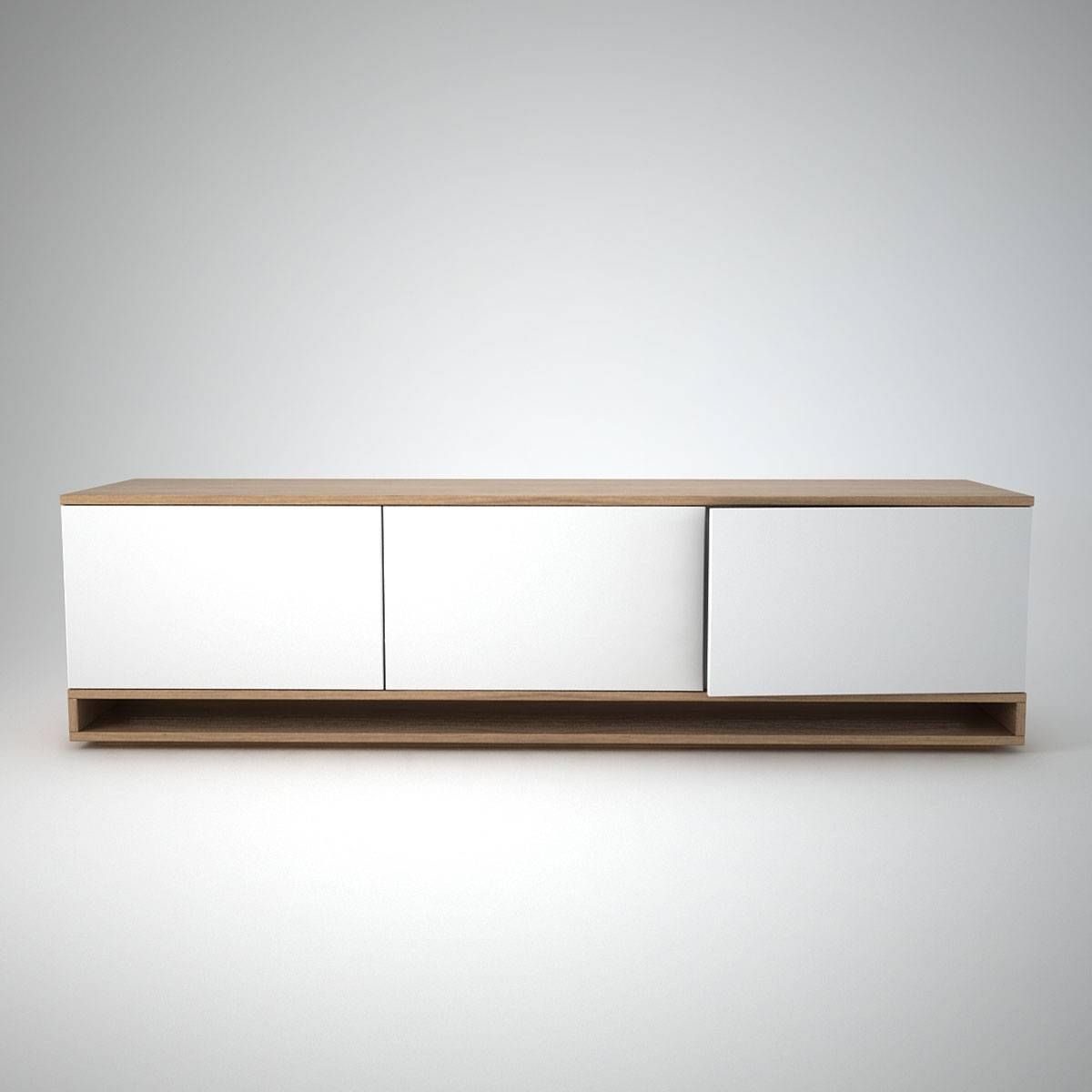 Harlem Low Sideboard (3) White – Join Furniture Regarding Low Sideboards (View 21 of 30)