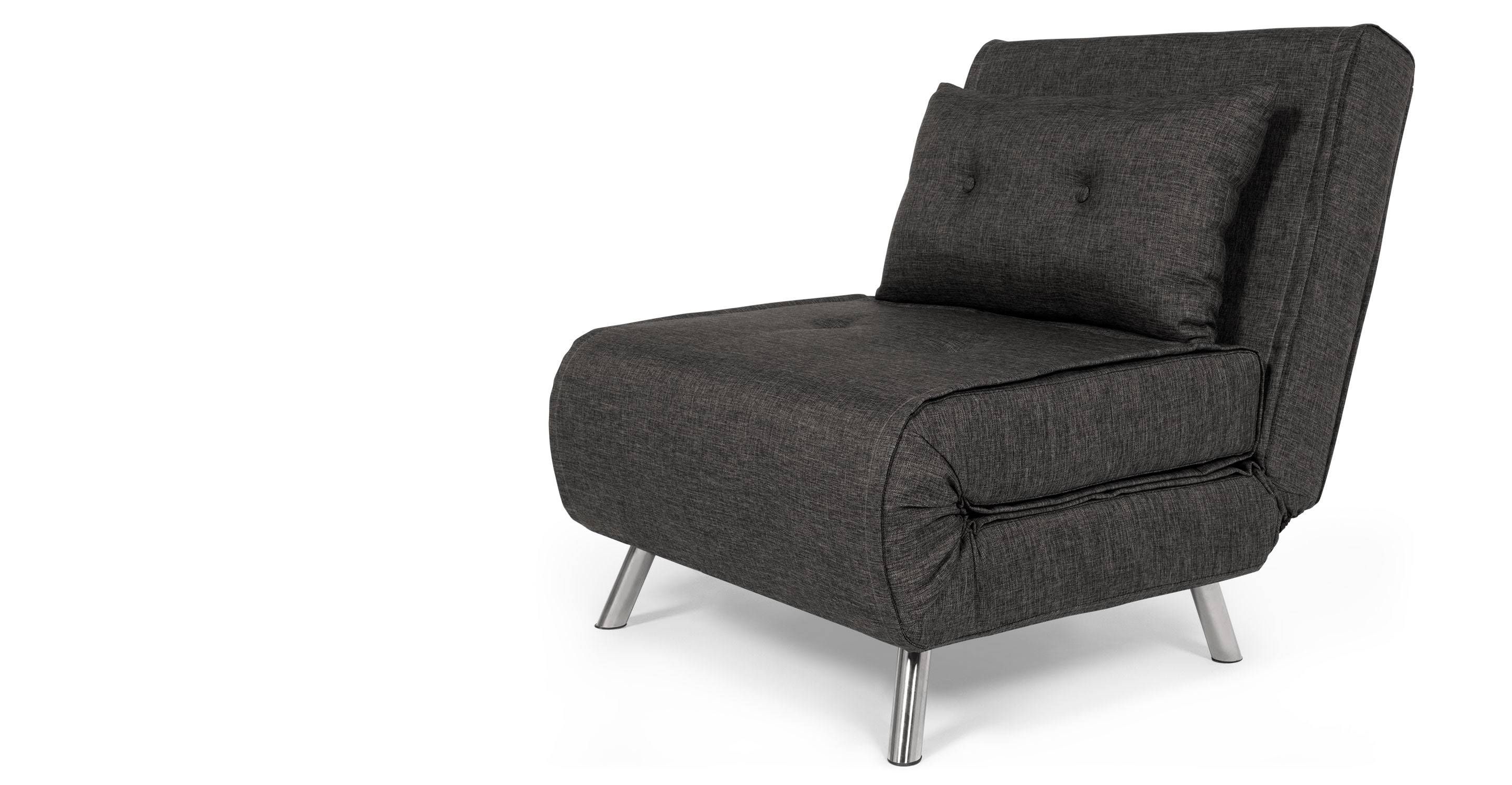 Haru Single Sofa Bed, Cygnet Grey | Made Pertaining To Single Sofa Beds (Photo 1 of 30)