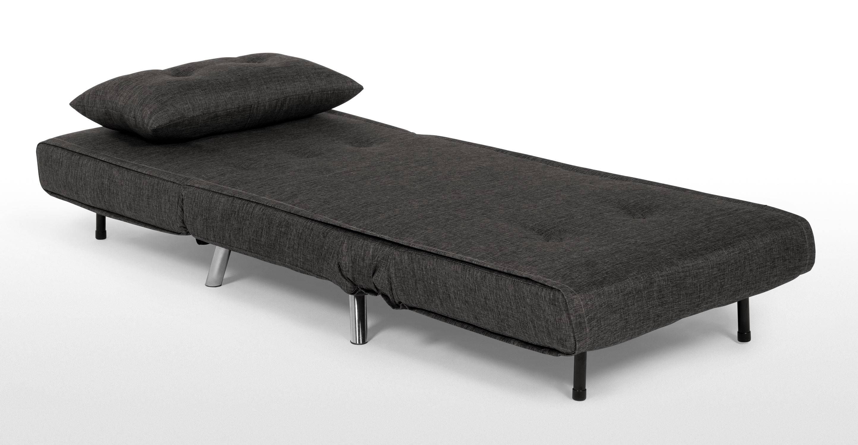 Haru Single Sofa Bed, Cygnet Grey | Made With Single Sofa Beds (View 3 of 30)