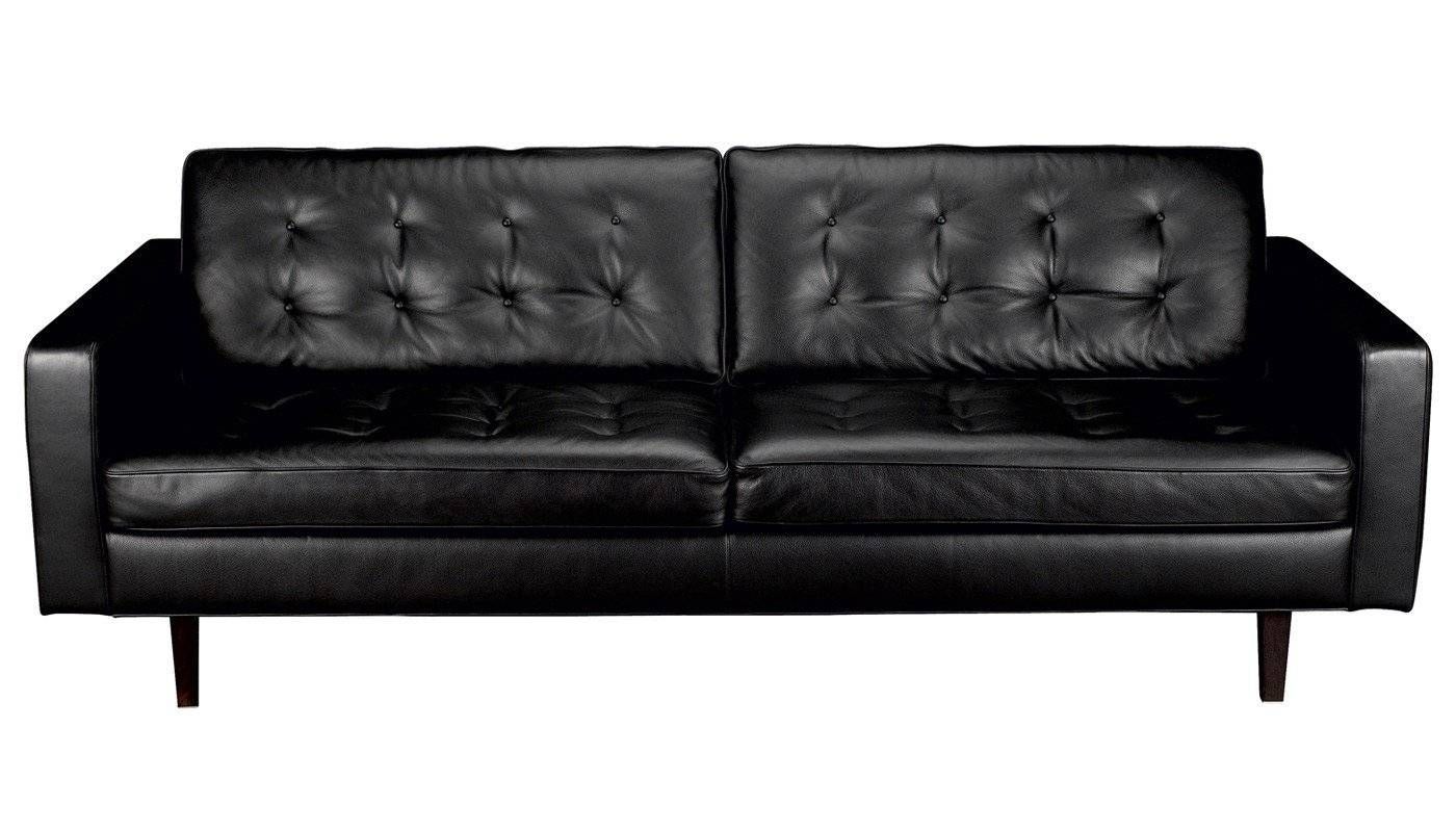 Heal's Hepburn 3 Seater Sofa Intended For Aniline Leather Sofas (Photo 15 of 30)