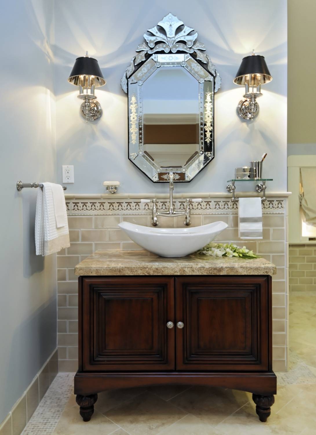 Featured Photo of The 25 Best Collection of Venetian Bathroom Mirrors