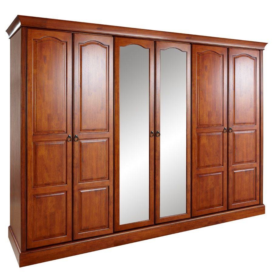 Featured Photo of Top 15 of 6 Door Wardrobes Bedroom Furniture