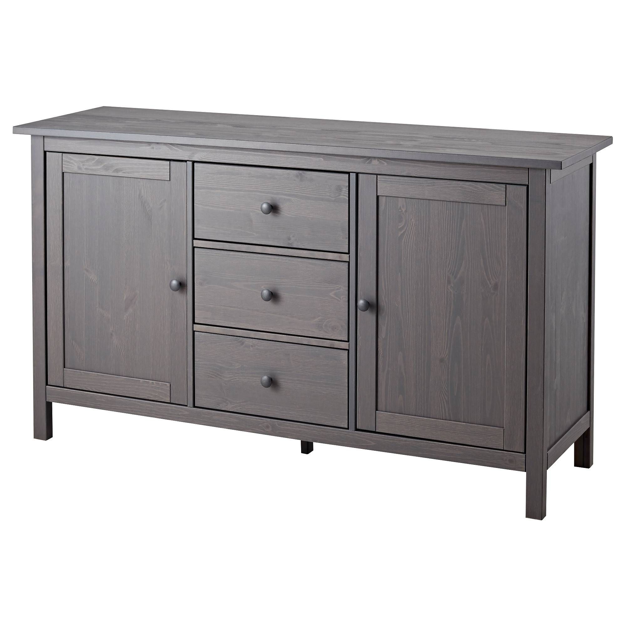 Hemnes Sideboard – Black Brown – Ikea With Regard To Black And Walnut Sideboards (View 28 of 30)